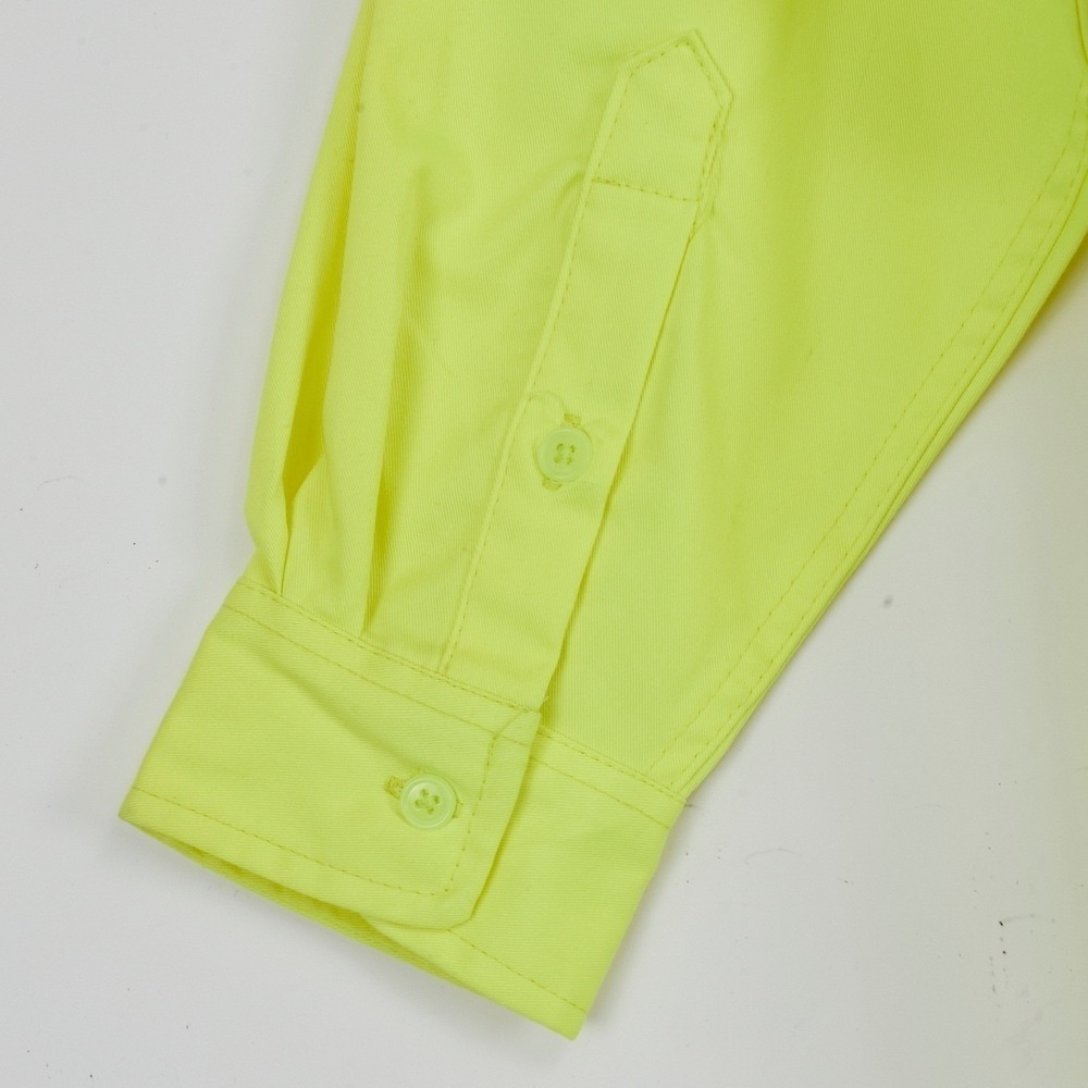 RASCO FR Flame Resistant Mens 2XL Hi Vis Reflective Yellow Long Sleeve - Picture 8 of 13